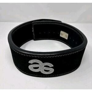 Aaylans Weightlifting Lever Belt Made of Genuine Cow Leather 13mm Thick Unisex